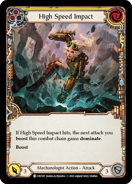 High Speed Impact (Yellow) - Flesh and Blood TCG - MoxLand