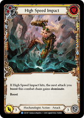 High Speed Impact (Yellow) - Flesh and Blood TCG - MoxLand