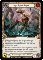 High Speed Impact (Yellow) - Flesh and Blood TCG - MoxLand