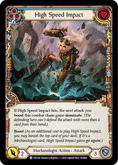High Speed Impact (Blue) - Flesh and Blood TCG - MoxLand