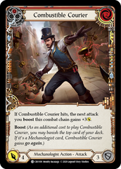 Combustible Courier (Red) - Flesh and Blood TCG - MoxLand