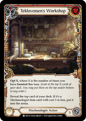 Teklovossen's Workshop (Red) - Flesh and Blood TCG - MoxLand