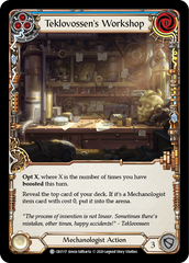 Teklovossen's Workshop (Blue) - Flesh and Blood TCG - MoxLand