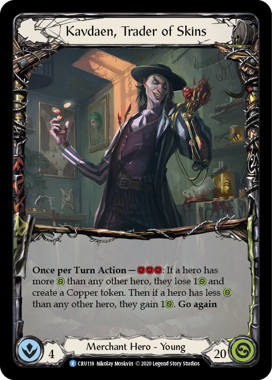 Kavdaen, Trader of Skins - Flesh and Blood TCG - MoxLand