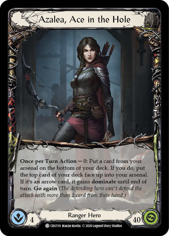 Azalea, Ace in the Hole - Crucible of War (1ª Edição)