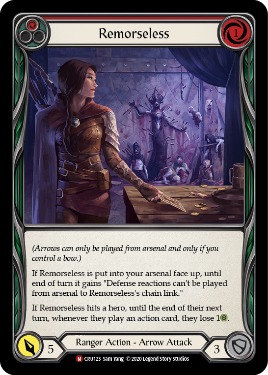 Remorseless (Red) - Flesh and Blood TCG - MoxLand