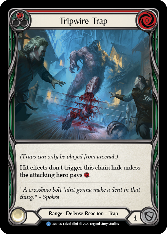 Tripwire Trap (Red) - Flesh and Blood TCG - MoxLand