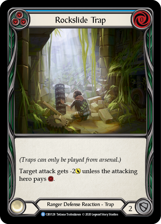 Rockslide Trap (Blue) - Flesh and Blood TCG - MoxLand