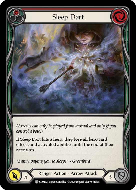 Sleep Dart (Red) - Flesh and Blood TCG - MoxLand
