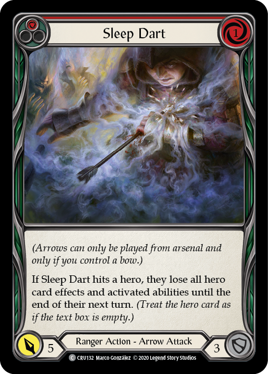Sleep Dart (Red) - Flesh and Blood TCG - MoxLand