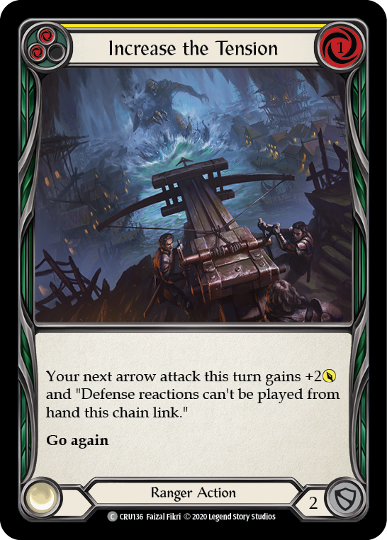Increase the Tension (Yellow) - Flesh and Blood TCG - MoxLand