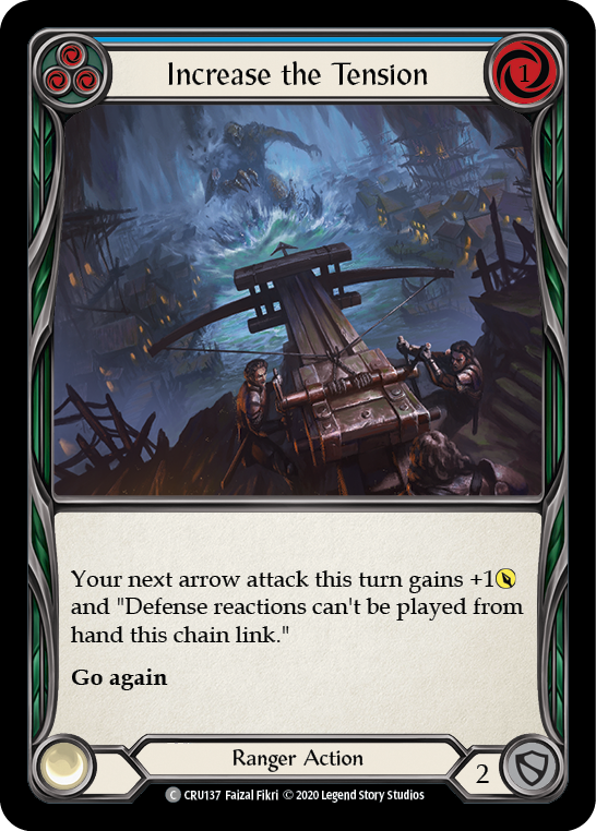 Increase the Tension (Blue) - Flesh and Blood TCG - MoxLand