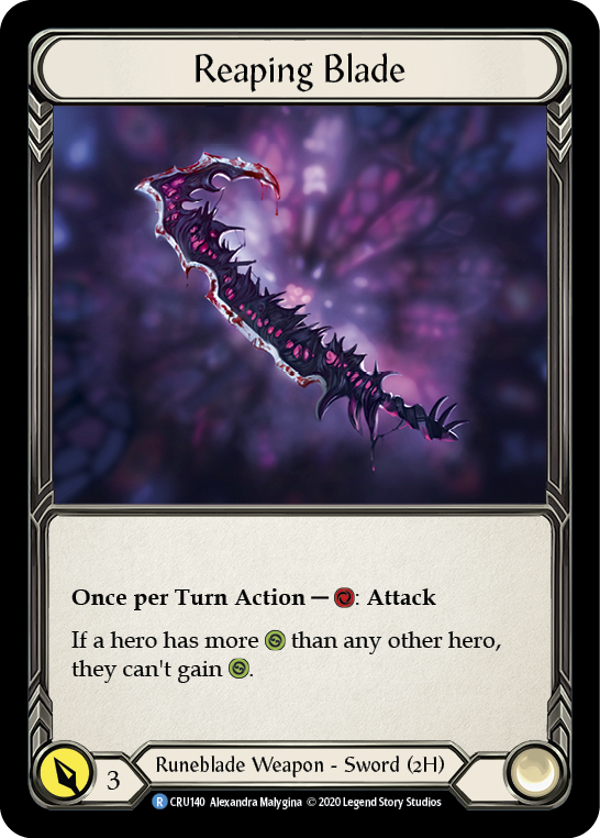 Reaping Blade - Flesh and Blood TCG - MoxLand