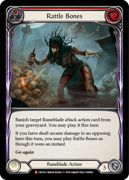 Rattle Bones (Red) - Flesh and Blood TCG - MoxLand
