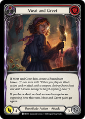 Meat and Greet (Red) - Flesh and Blood TCG - MoxLand