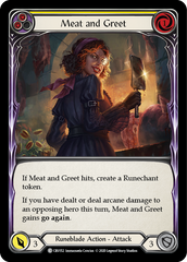 Meat and Greet (Yellow) - Flesh and Blood TCG - MoxLand