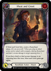 Meat and Greet (Yellow) - Flesh and Blood TCG - MoxLand