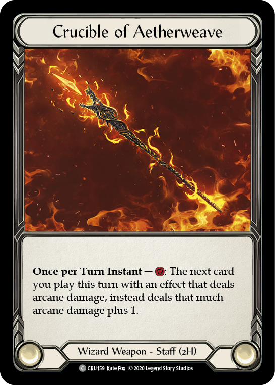Crucible of Aetherweave - Flesh and Blood TCG - MoxLand