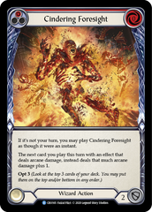 Cindering Foresight (Red) - Flesh and Blood TCG - MoxLand