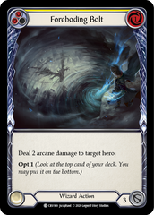 Foreboding Bolt (Yellow) - Flesh and Blood TCG - MoxLand