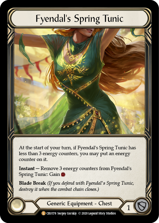 Fyendal's Spring Tunic - Flesh and Blood TCG - MoxLand
