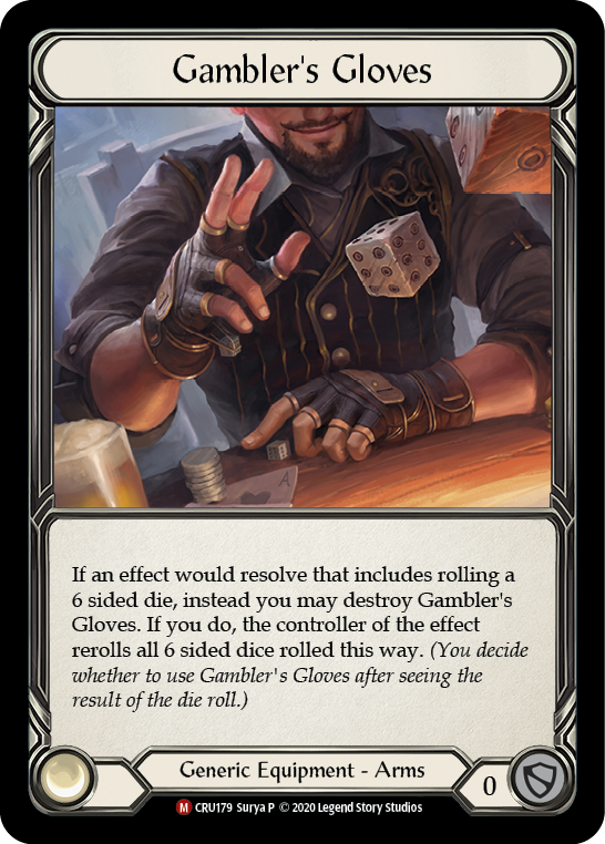 Gambler's Gloves - Flesh and Blood TCG - MoxLand