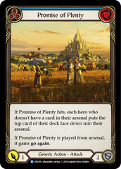 Promise of Plenty (Blue) - Flesh and Blood TCG - MoxLand