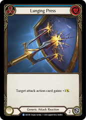 Lunging Press (Blue) - Flesh and Blood TCG - MoxLand