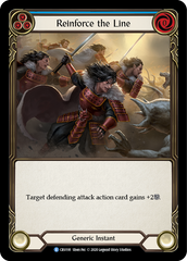 Reinforce the Line (Blue) - Flesh and Blood TCG - MoxLand