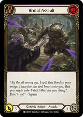 Brutal Assault (Yellow) - Flesh and Blood TCG - MoxLand