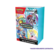 Combo de Boosters - Escarlate e Violeta - Amigos de Jornada - Pokémon TCG - MoxLand