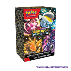 Combo de Boosters - Escarlate e Violeta - Destinos de Paldea - Pokémon TCG - MoxLand