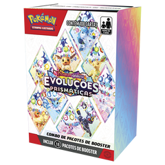 Combo de Boosters - Escarlate e Violeta - Evoluções Prismáticas - Pokémon TCG - MoxLand