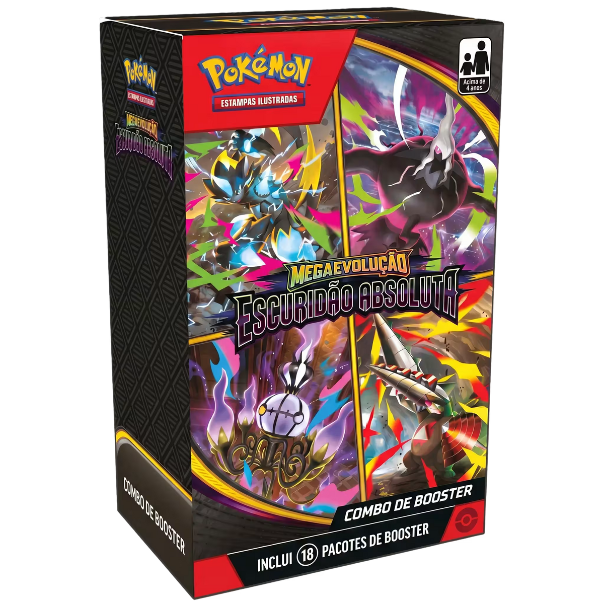 Combo de Boosters - Megaevolução Escuridão Absoluta