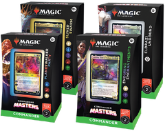 Commander Masters - 1 Deck de cada - Magic: The Gathering - MoxLand