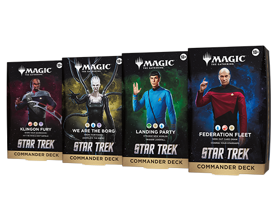 Commander Star Trek - 1 Deck de cada