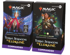 Commander Terras Selvagens de Eldraine - 1 Deck de cada - Magic: The Gathering - MoxLand