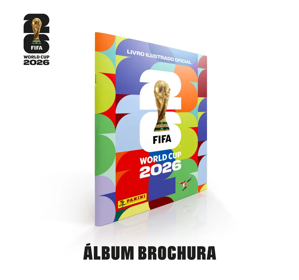 Copa Do Mundo 2026 - Álbum Capa Cartão - FIFA WORLD CUP 2026™️ - Panini - MoxLand