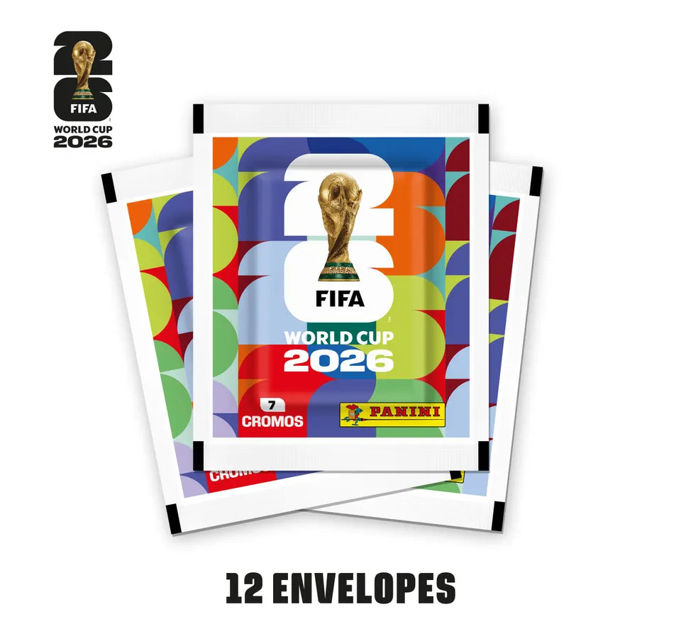 Copa Do Mundo 2026 - Kit Com 12 Envelopes - FIFA WORLD CUP 2026™️ - Panini - MoxLand