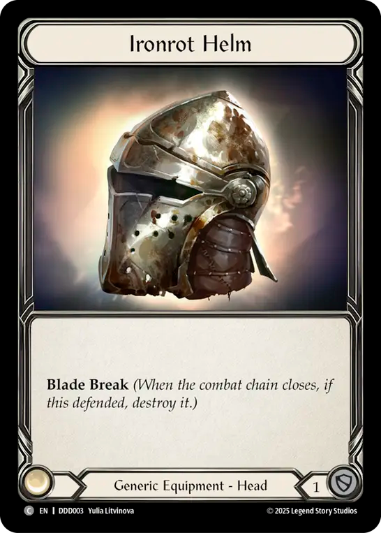 Ironrot Helm - Flesh and Blood TCG - MoxLand