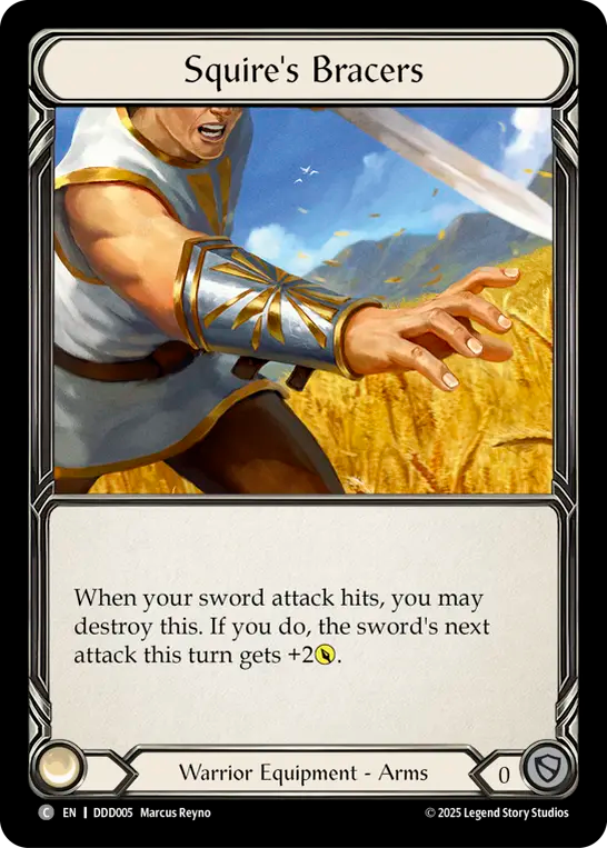 Squire's Bracers - Flesh and Blood TCG - MoxLand