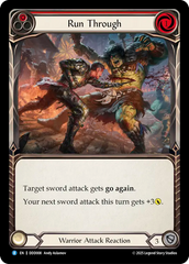 Run Through (Red) - Flesh and Blood TCG - MoxLand