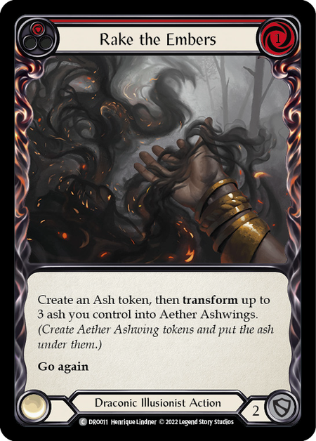 Rake the Embers (Red) - Flesh and Blood TCG - MoxLand