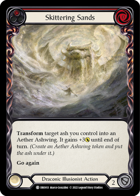 Skittering Sands (Red) - Flesh and Blood TCG - MoxLand