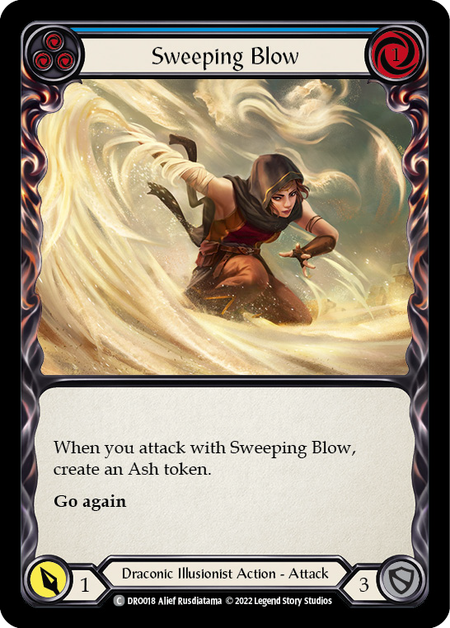 Sweeping Blow (Blue) - Flesh and Blood TCG - MoxLand