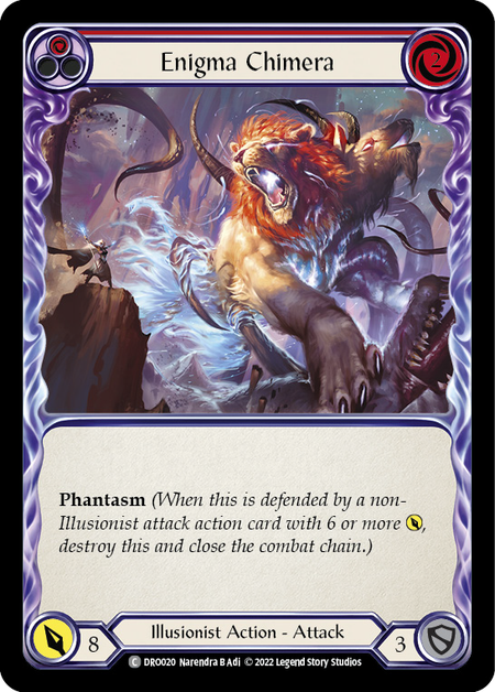 Enigma Chimera (Red) - Flesh and Blood TCG - MoxLand