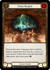 Oasis Respite (Red) - Flesh and Blood TCG - MoxLand