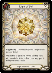 Light of Sol (Yellow) - Flesh and Blood TCG - MoxLand