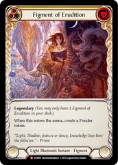 Figment of Erudition (Yellow) // Suraya, Archangel of Erudition - Flesh and Blood TCG - MoxLand