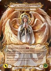 Figment of Protection (Yellow) // Aegis, Archangel of Protection - Flesh and Blood TCG - MoxLand
